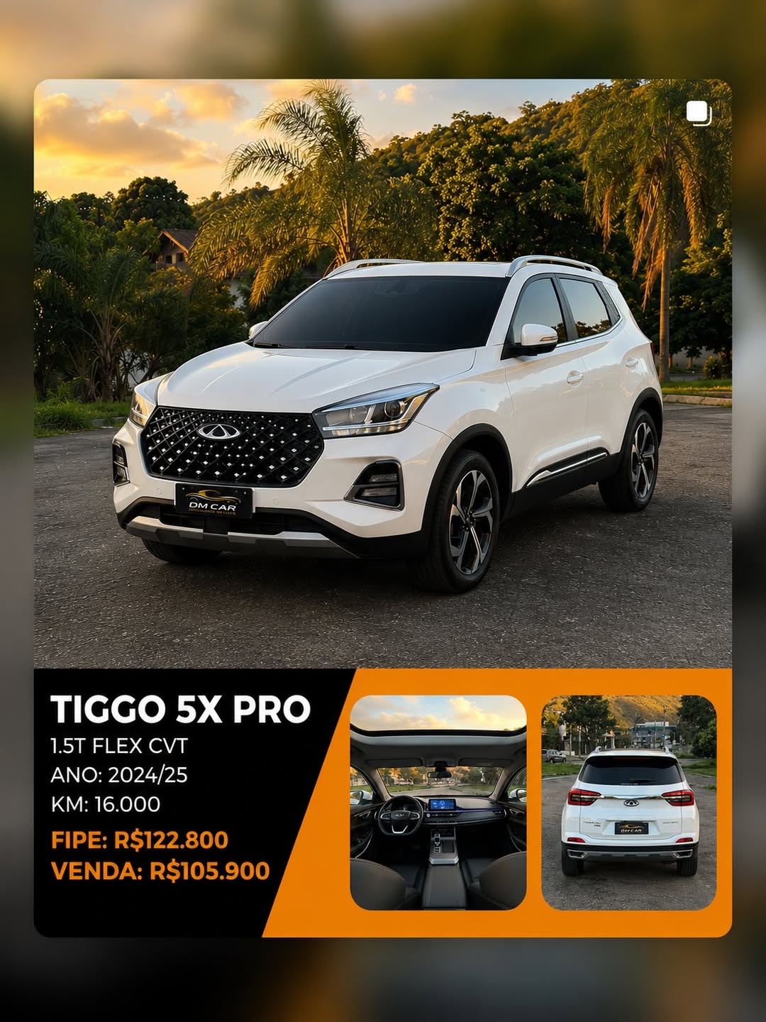 🔥 TIGGO 5X PRO 2024-2025 🔥SUV moderno, completo e com visual que chama atenção por onde passa!